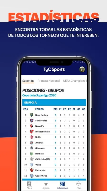 TyC Sports | Indus Appstore | Screenshot