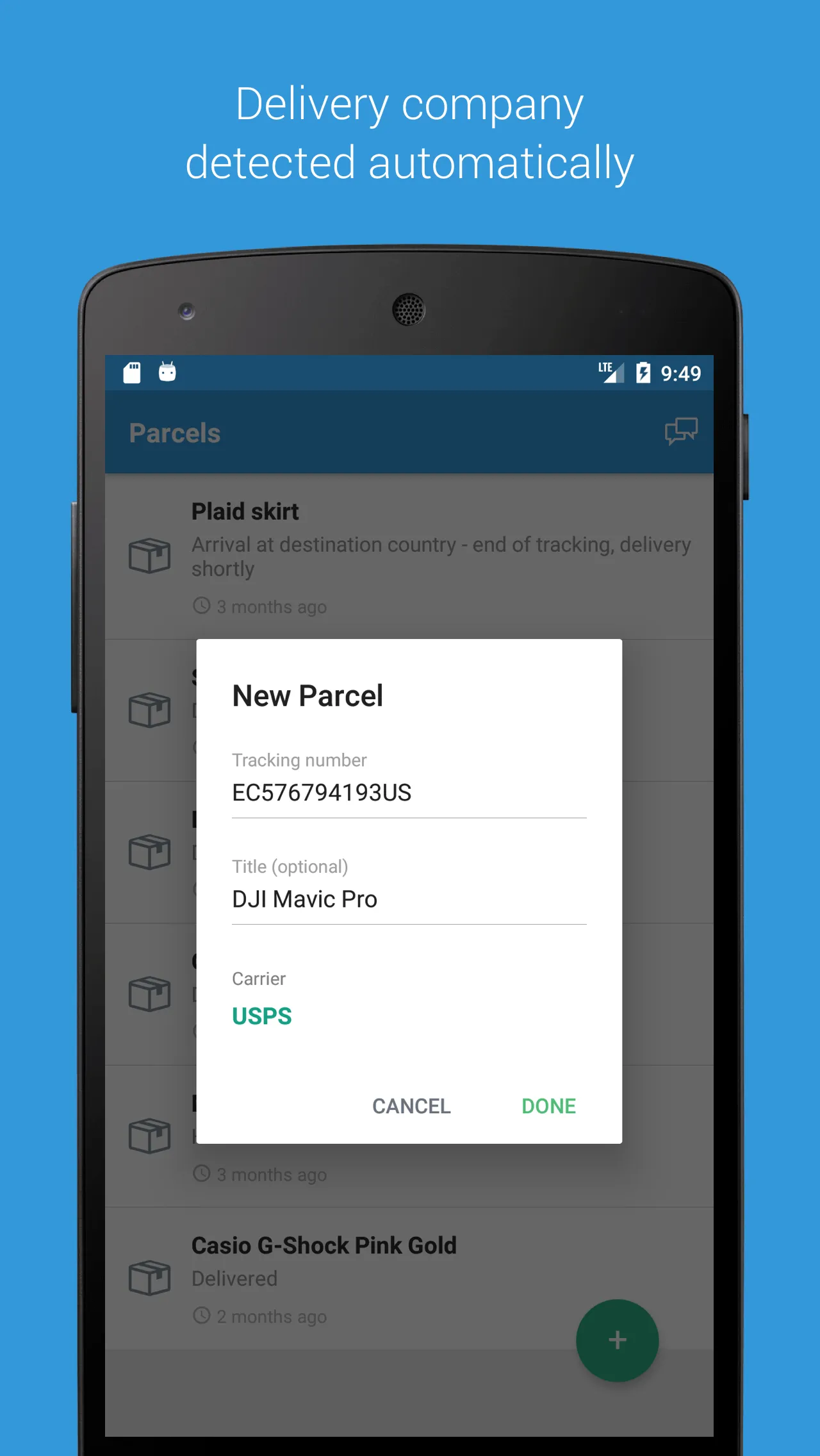 Parcels: Track Online Orders | Indus Appstore | Screenshot