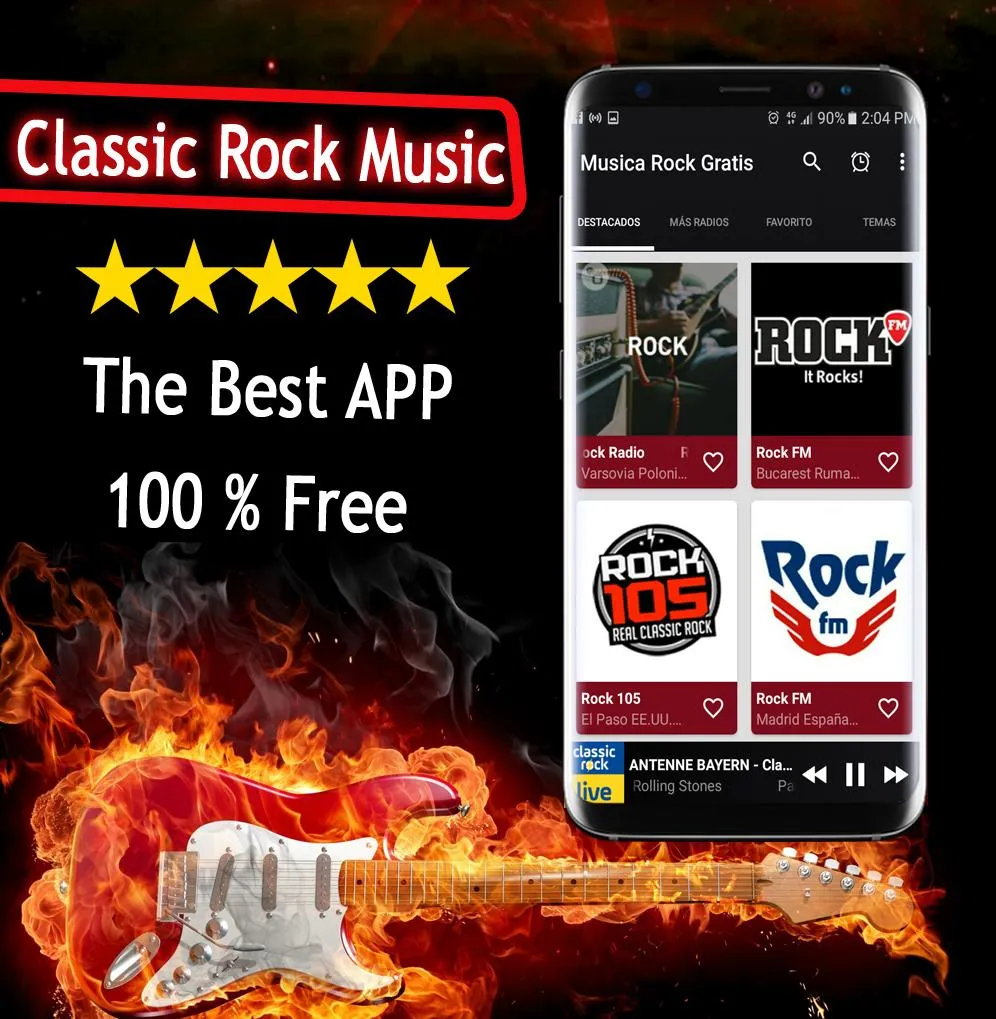 Classic Rock Music | Indus Appstore | Screenshot