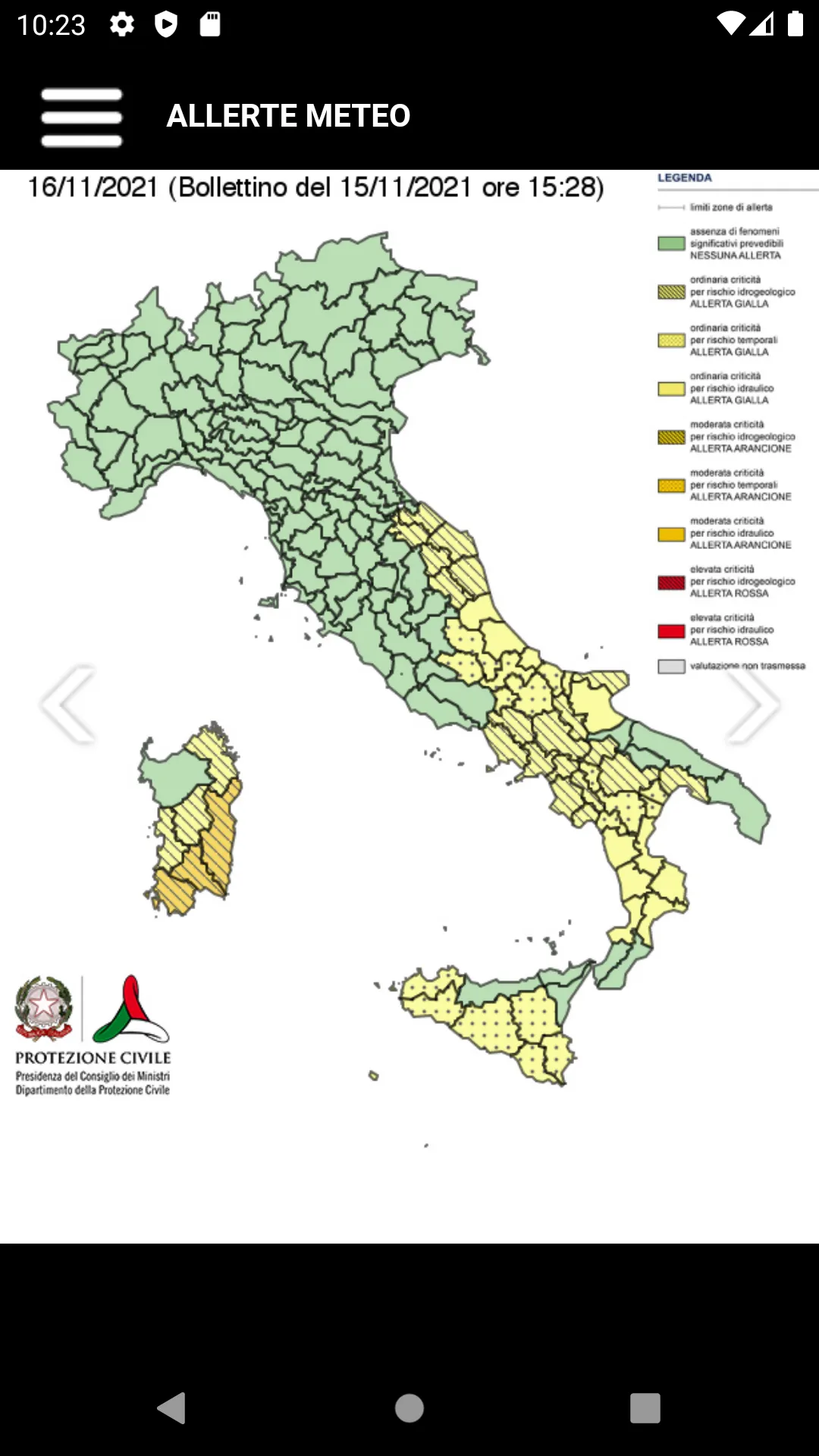 Radar Meteo Italia | Indus Appstore | Screenshot