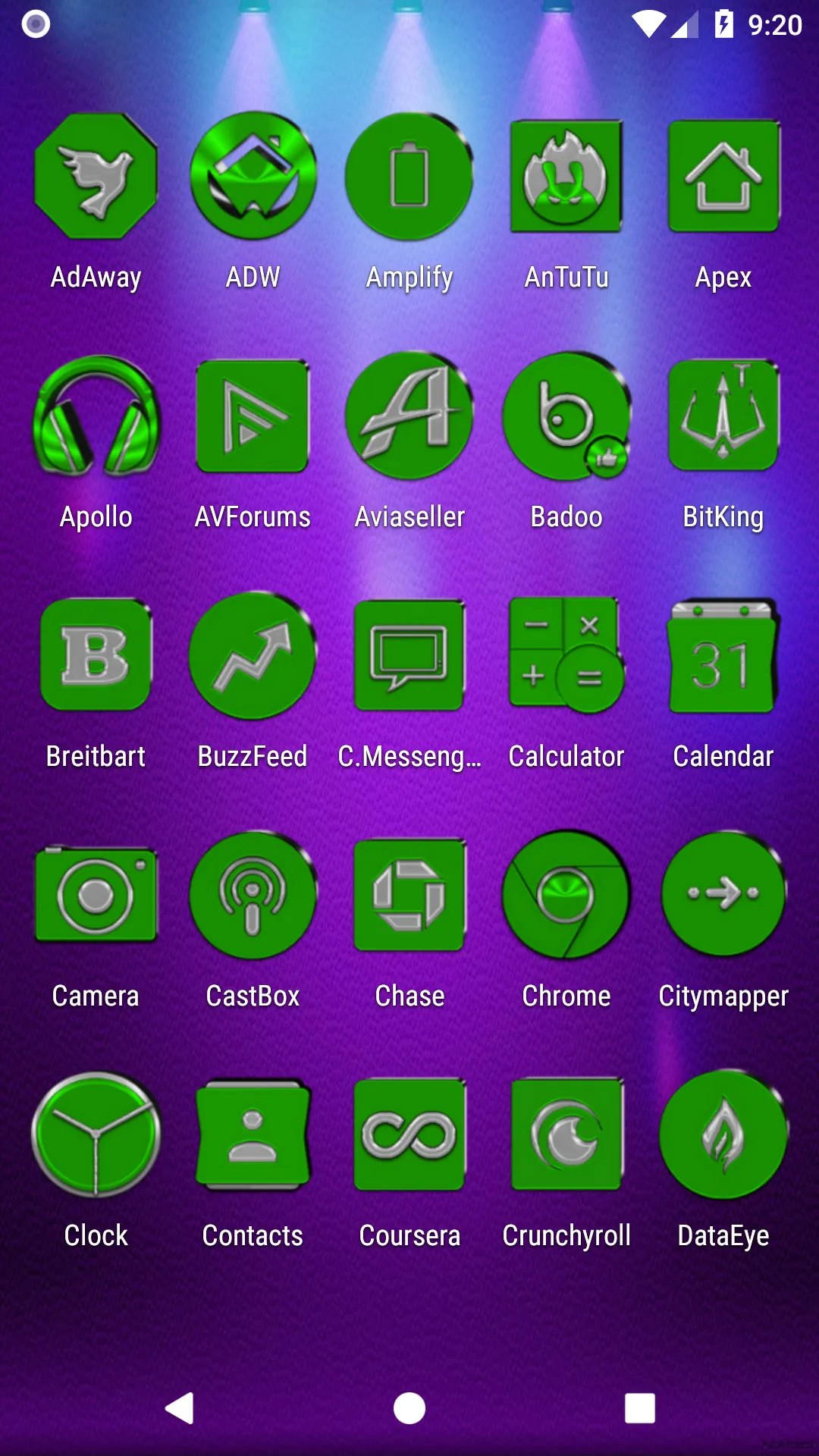 Green Icon Pack | Indus Appstore | Screenshot