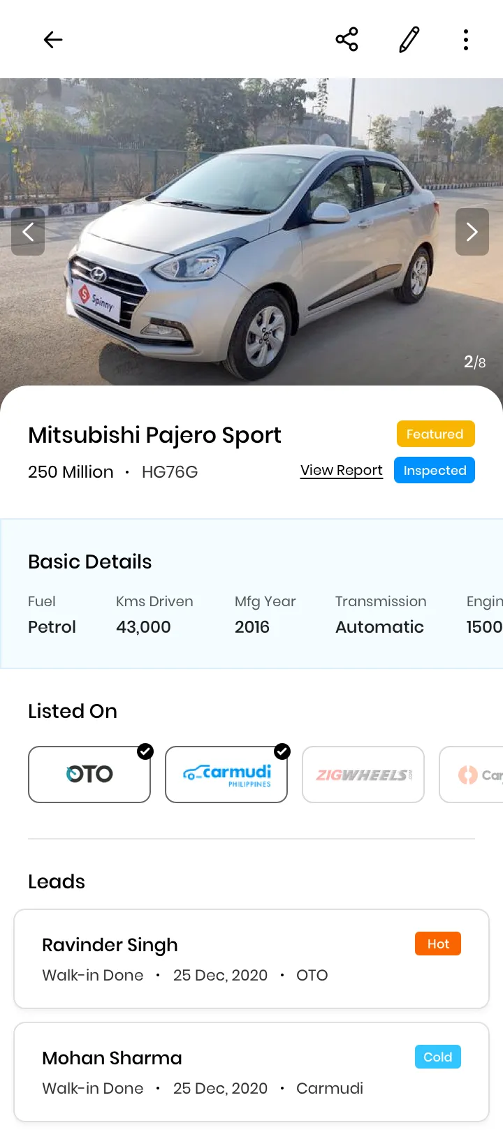 OTO Dealer | Indus Appstore | Screenshot