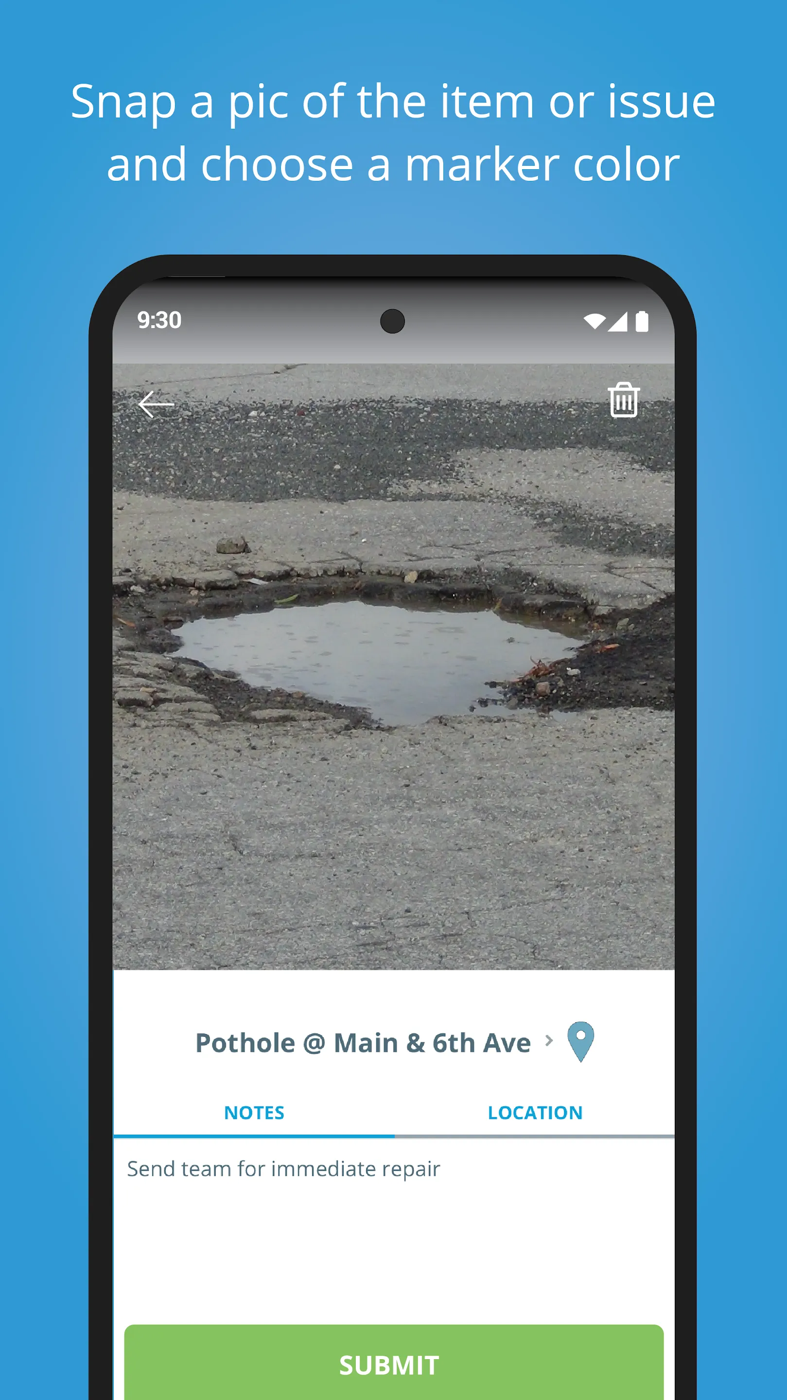 TotalPave Tracker | Indus Appstore | Screenshot