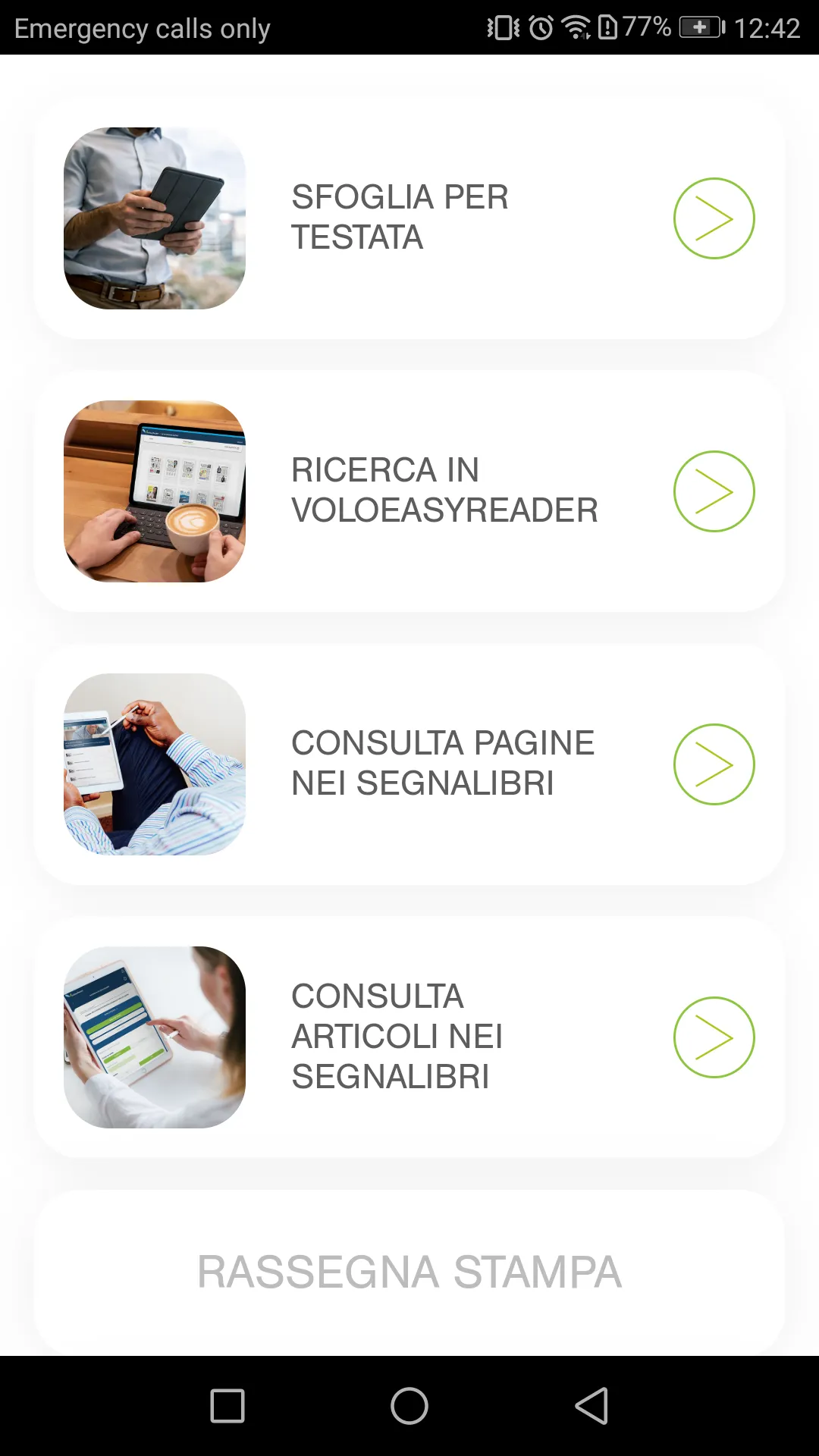 VoloEasyReader | Indus Appstore | Screenshot