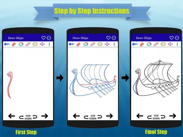 How to Draw Ship Step by Step | Indus Appstore | Screenshot