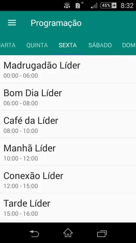 Rádio Lider FM | Indus Appstore | Screenshot