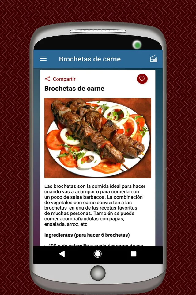 Recetas Saladas Caseras | Indus Appstore | Screenshot