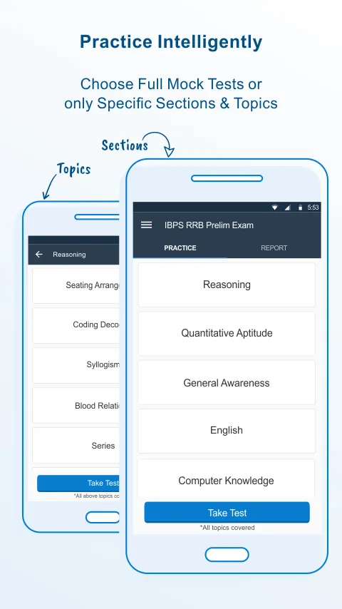 IBPS RRB Practice Exam 2023 | Indus Appstore | Screenshot