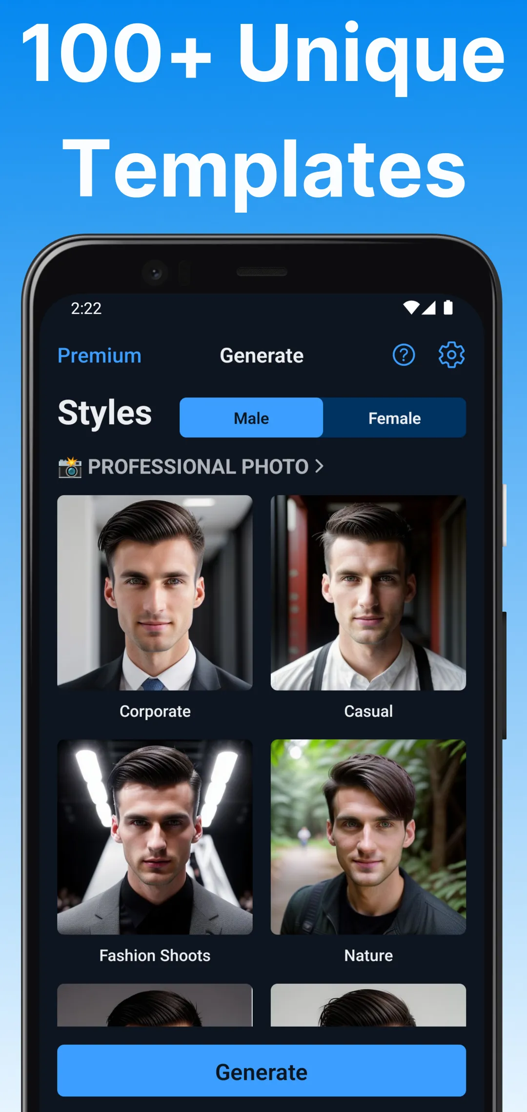 AI Headshot Generator | Indus Appstore | Screenshot