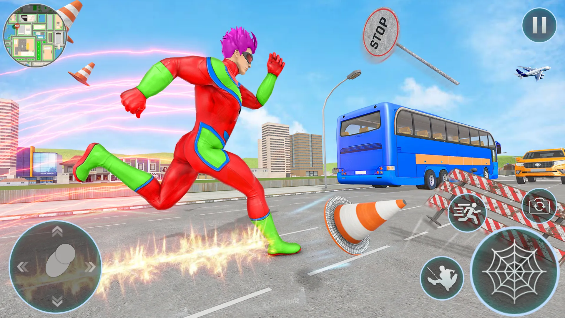 Rope Spider Hero – Crime City | Indus Appstore | Screenshot