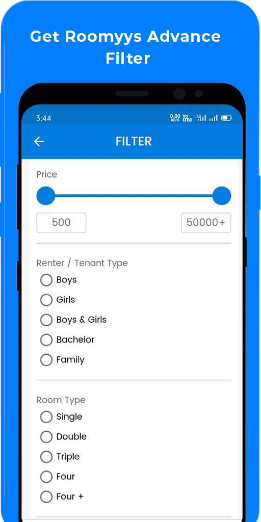 Roomyys: Rent Room, Flat, PG,  | Indus Appstore | Screenshot