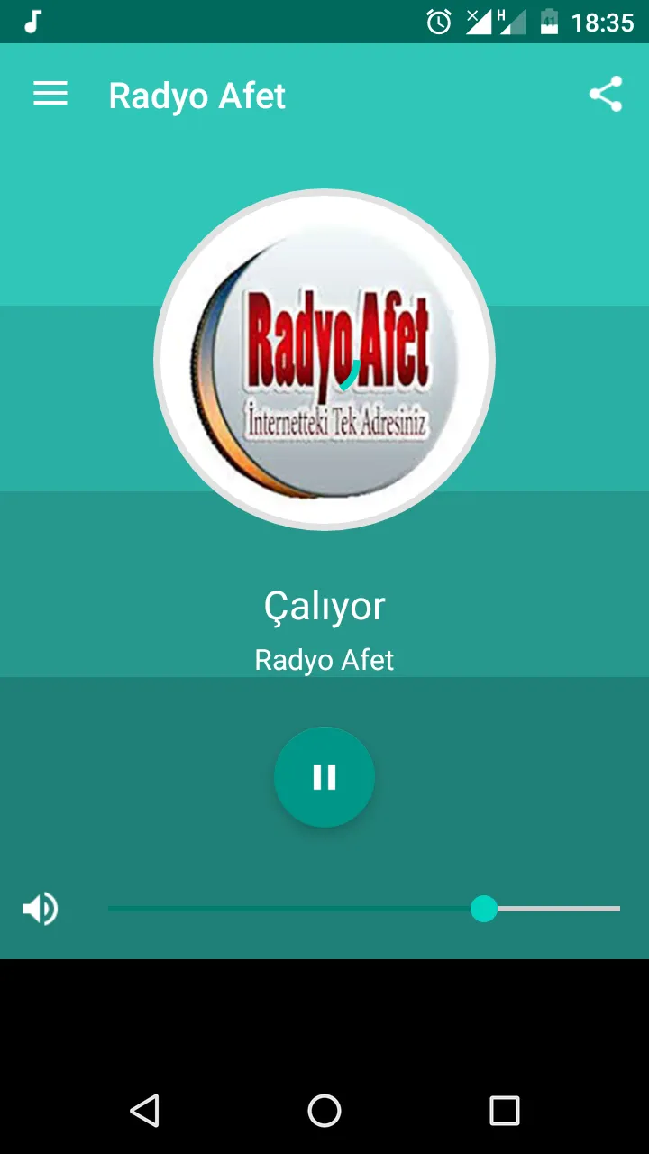 Radyo Afet | Indus Appstore | Screenshot