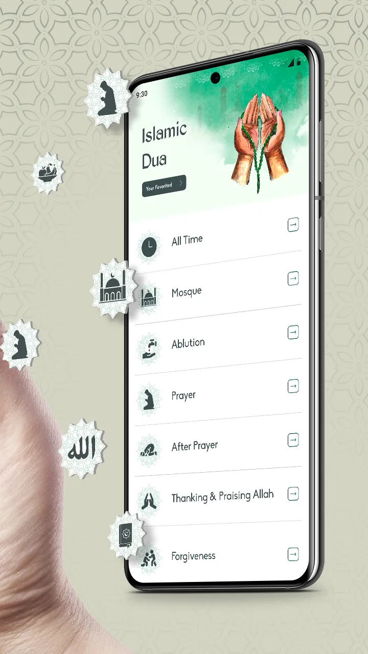 Islamic Dua - Hijri Calendar | Indus Appstore | Screenshot