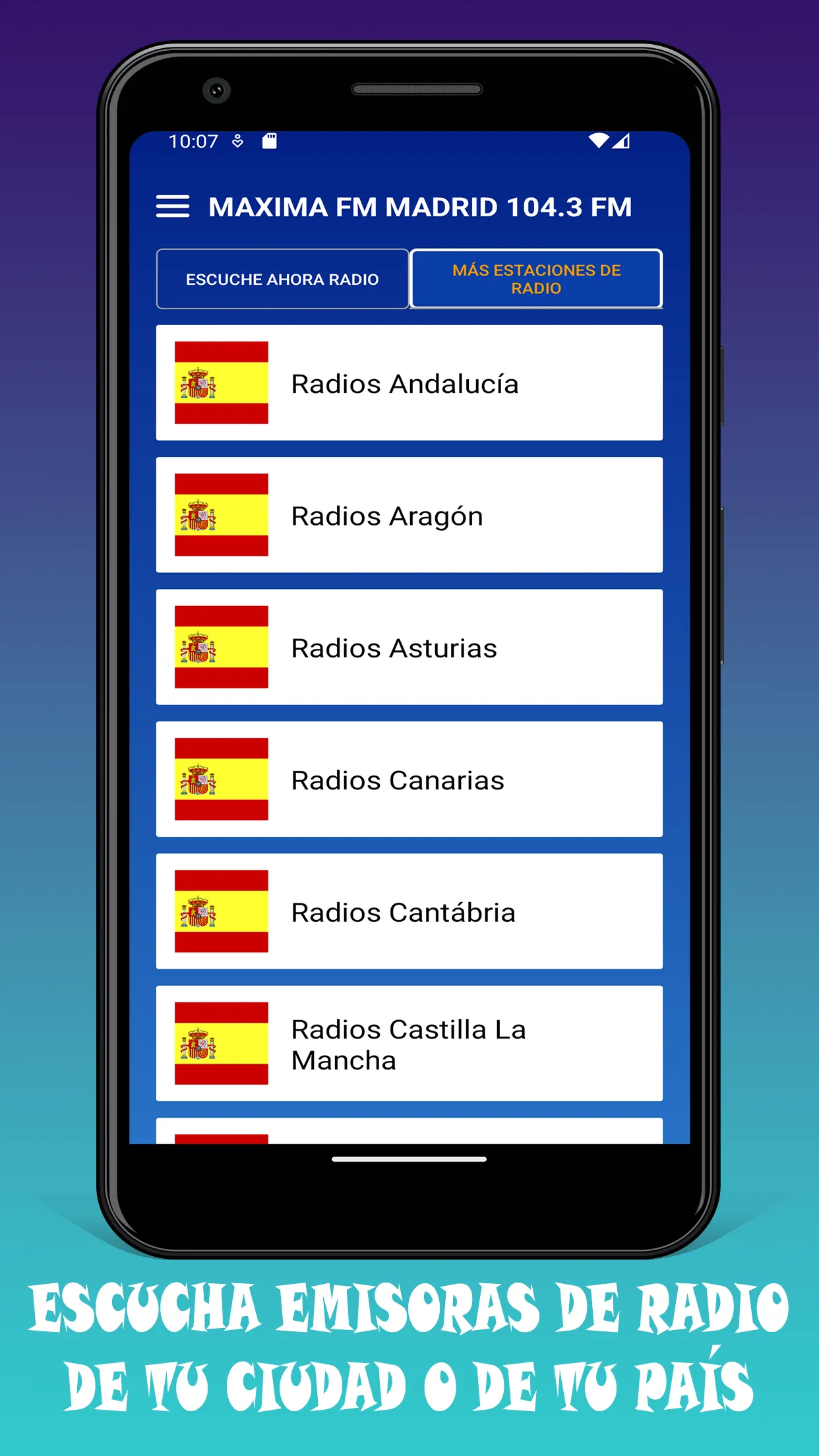 Maxima FM Radio España App | Indus Appstore | Screenshot