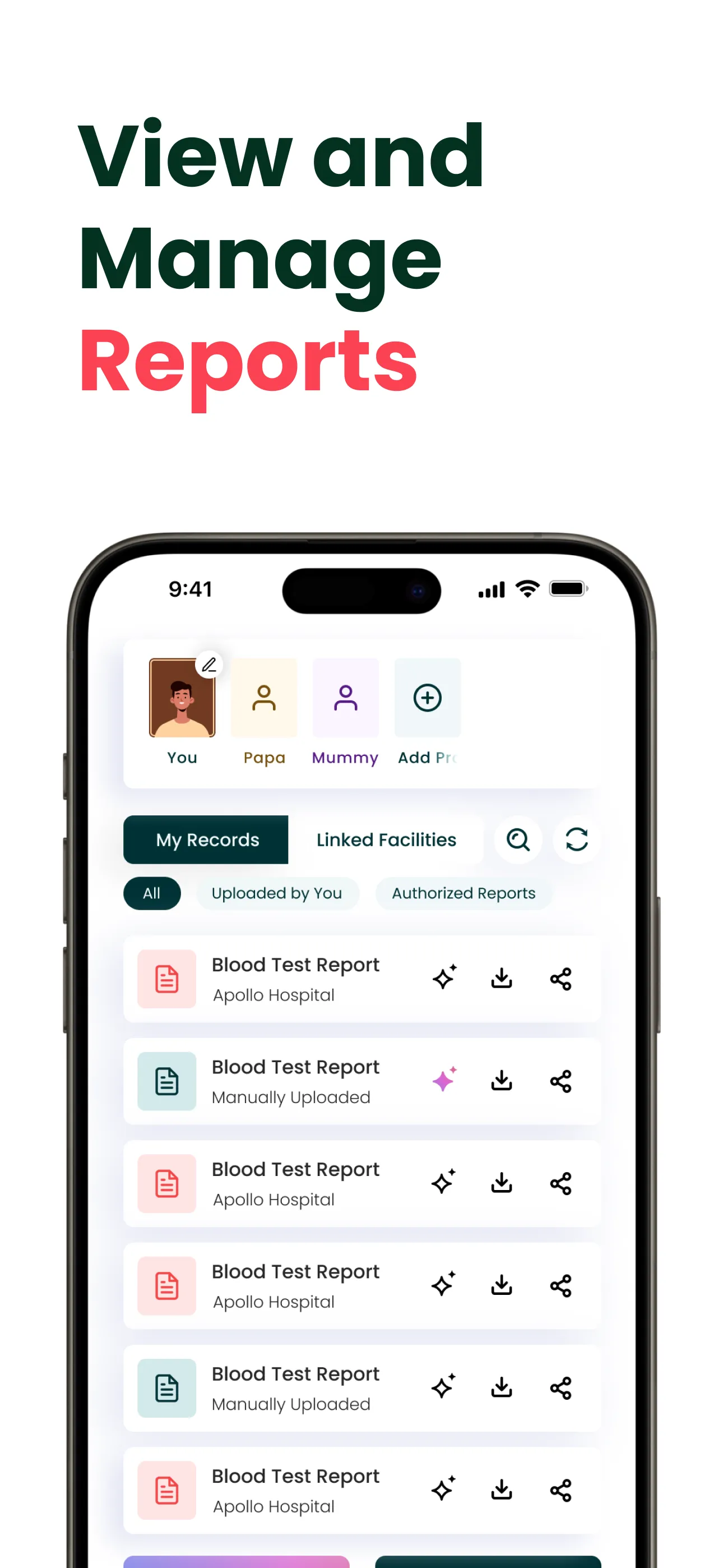 HeyDoc AI : ABHA, Records(PHR) | Indus Appstore | Screenshot
