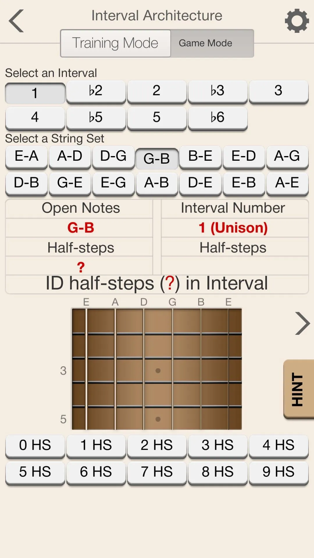 Guitar Intervals Unleashed | Indus Appstore | Screenshot