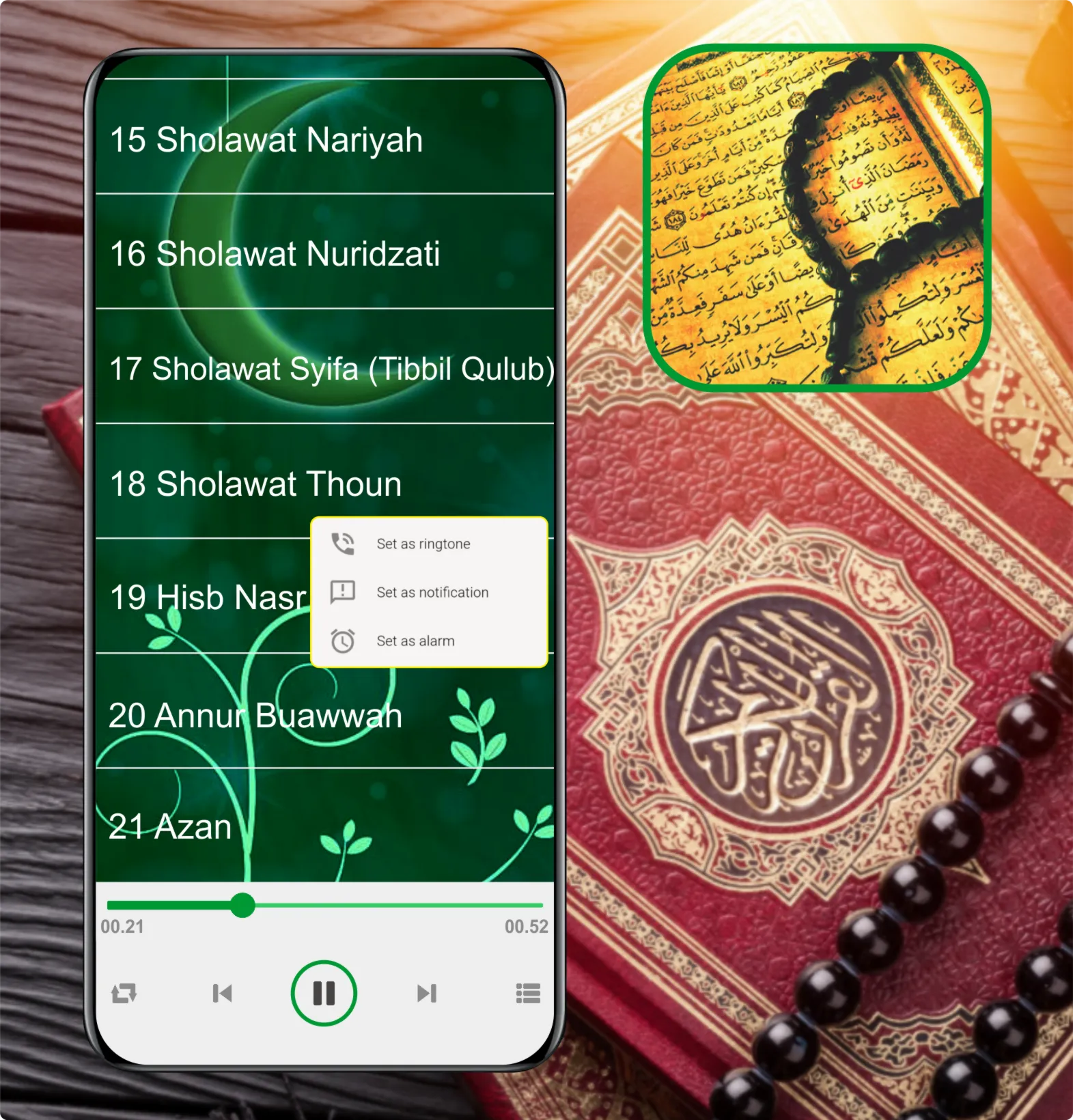 Ruqyah Mp3 Offline - 25 Sheikh | Indus Appstore | Screenshot