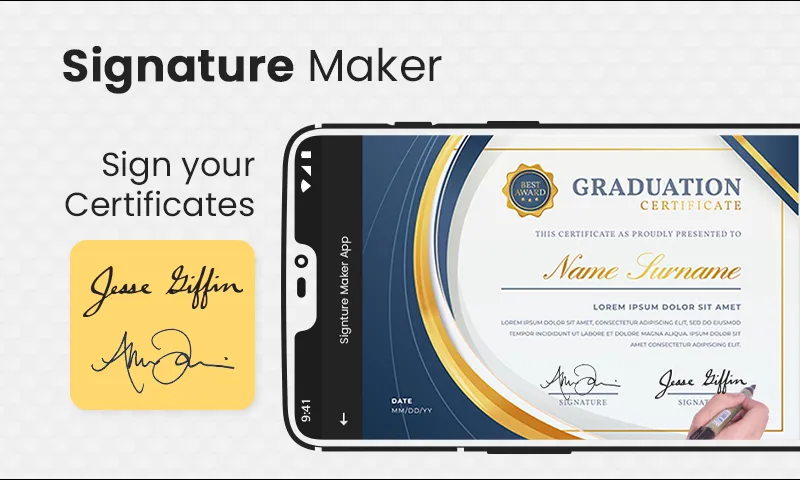 Perfect Signature Maker | Indus Appstore | Screenshot