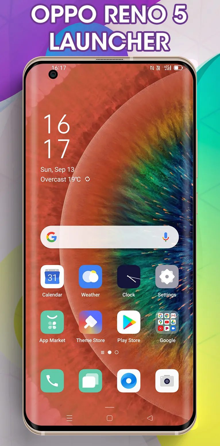 Oppo Reno 5 Launcher, theme fo | Indus Appstore | Screenshot