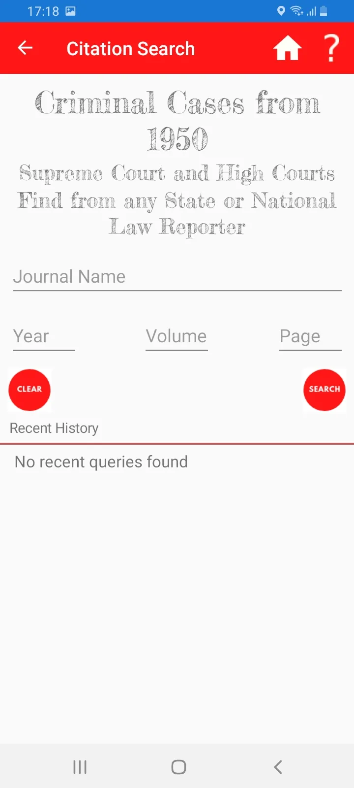 Indian Criminal Law Reporter | Indus Appstore | Screenshot