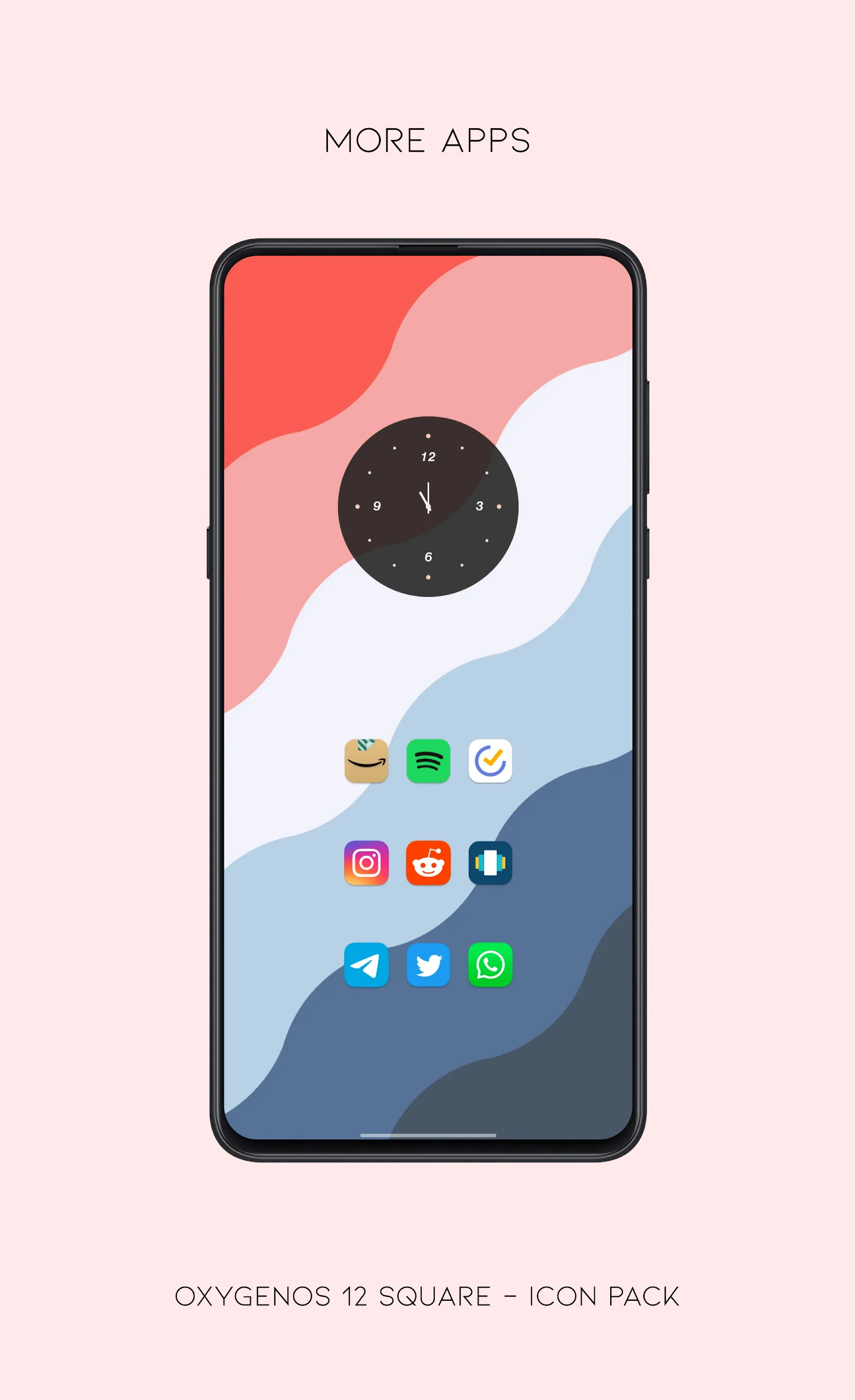 OxygenOS 12 square - icon pack | Indus Appstore | Screenshot