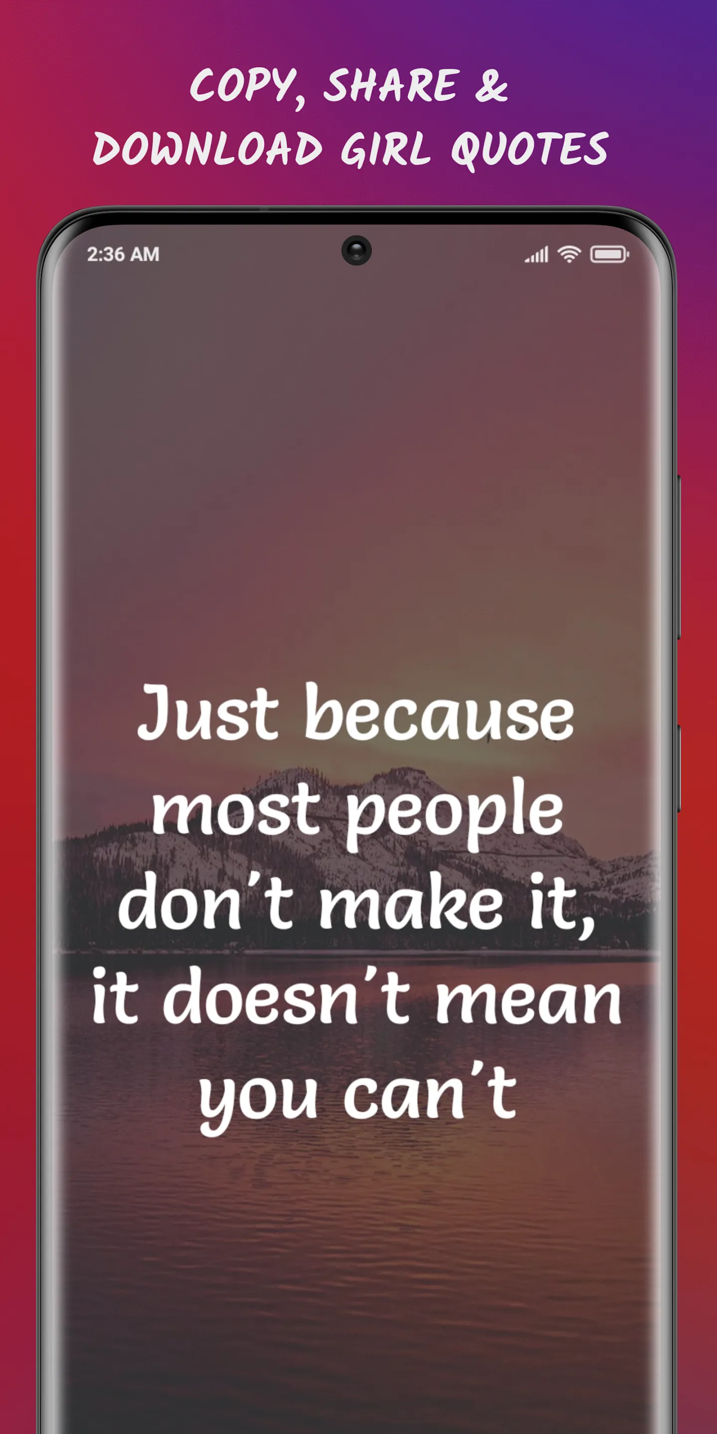 Girl Quotes  & Status | Indus Appstore | Screenshot