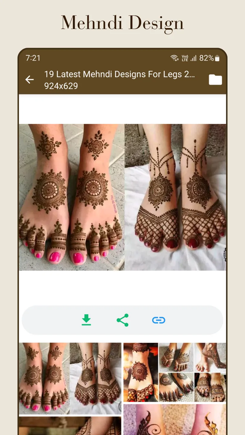 Mehndi Design 2025 | Indus Appstore | Screenshot