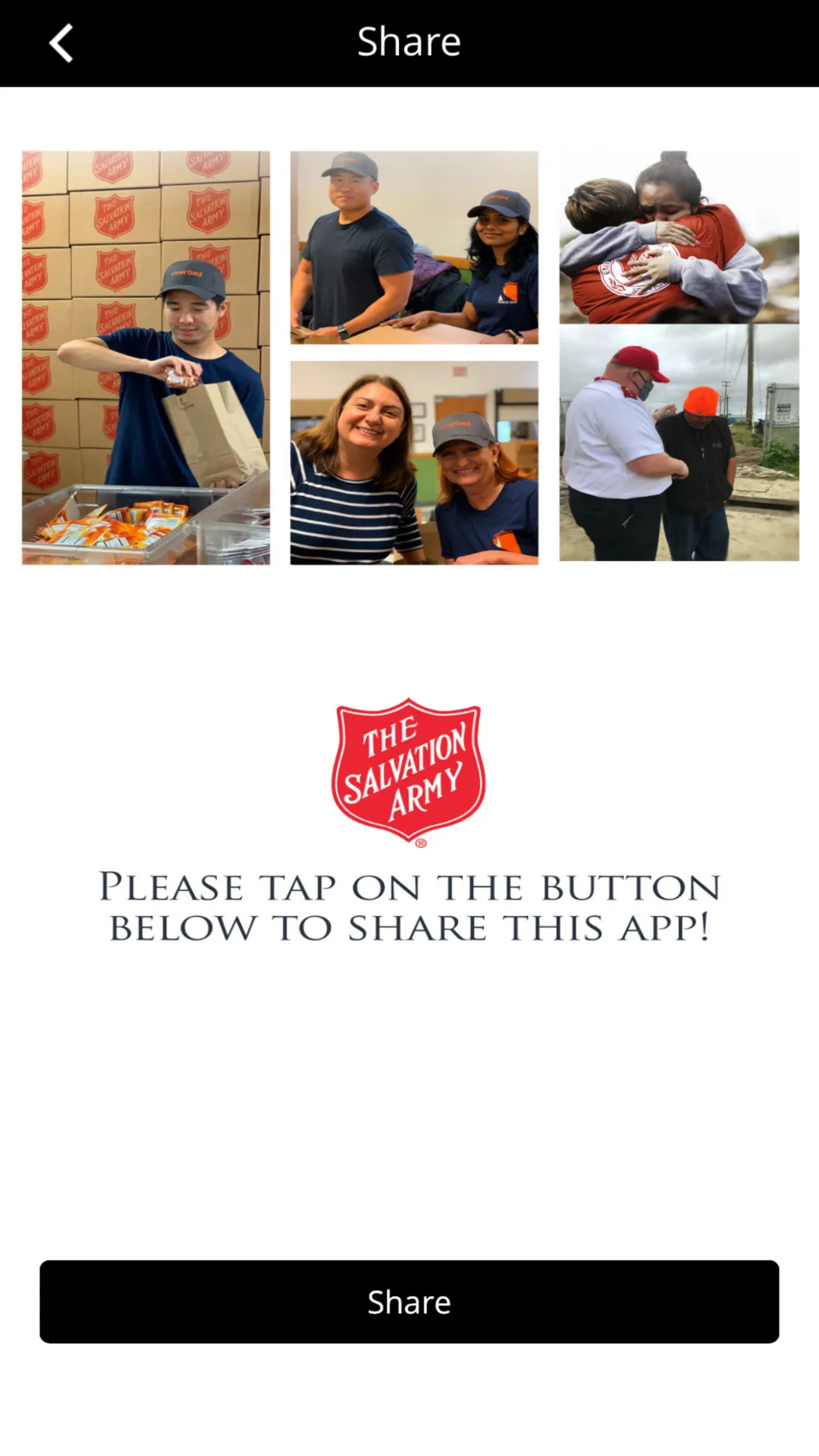 Salvation Army Monterey | Indus Appstore | Screenshot