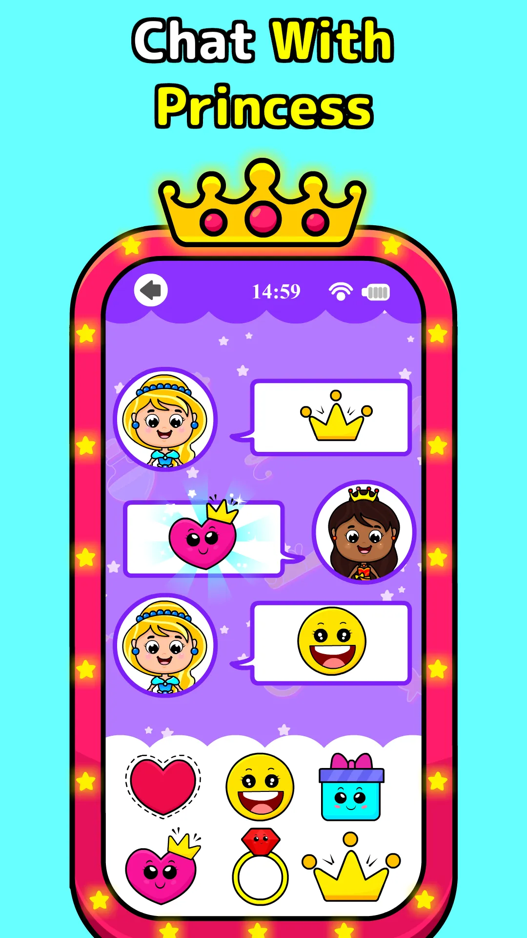 Timpy Baby Princess Phone Game | Indus Appstore | Screenshot