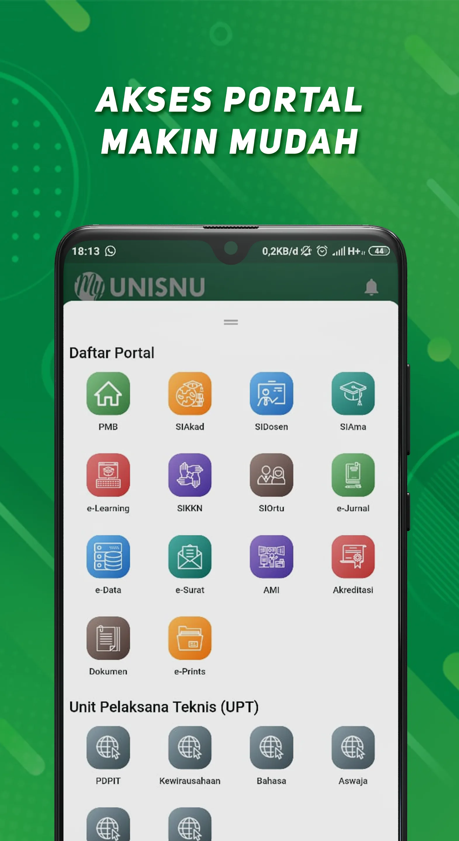 MyUNISNU | Indus Appstore | Screenshot