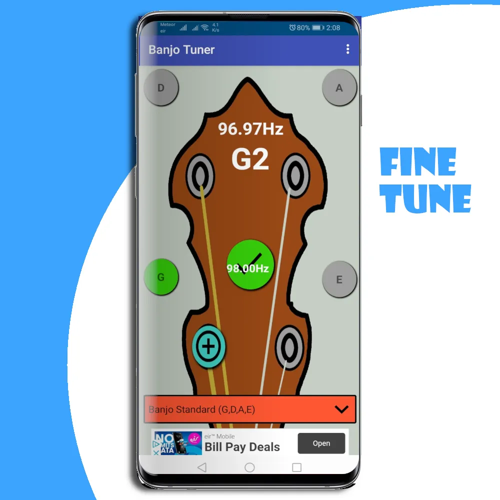 Tenor Banjo Tuner | Indus Appstore | Screenshot