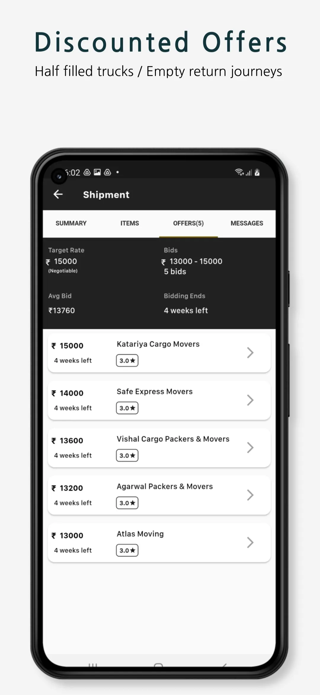 House Moving, Vehicle Shipping | Indus Appstore | Screenshot