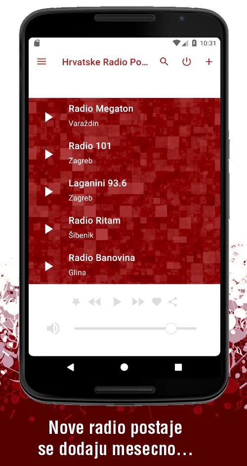 Hrvatska Radio Postaje | Indus Appstore | Screenshot