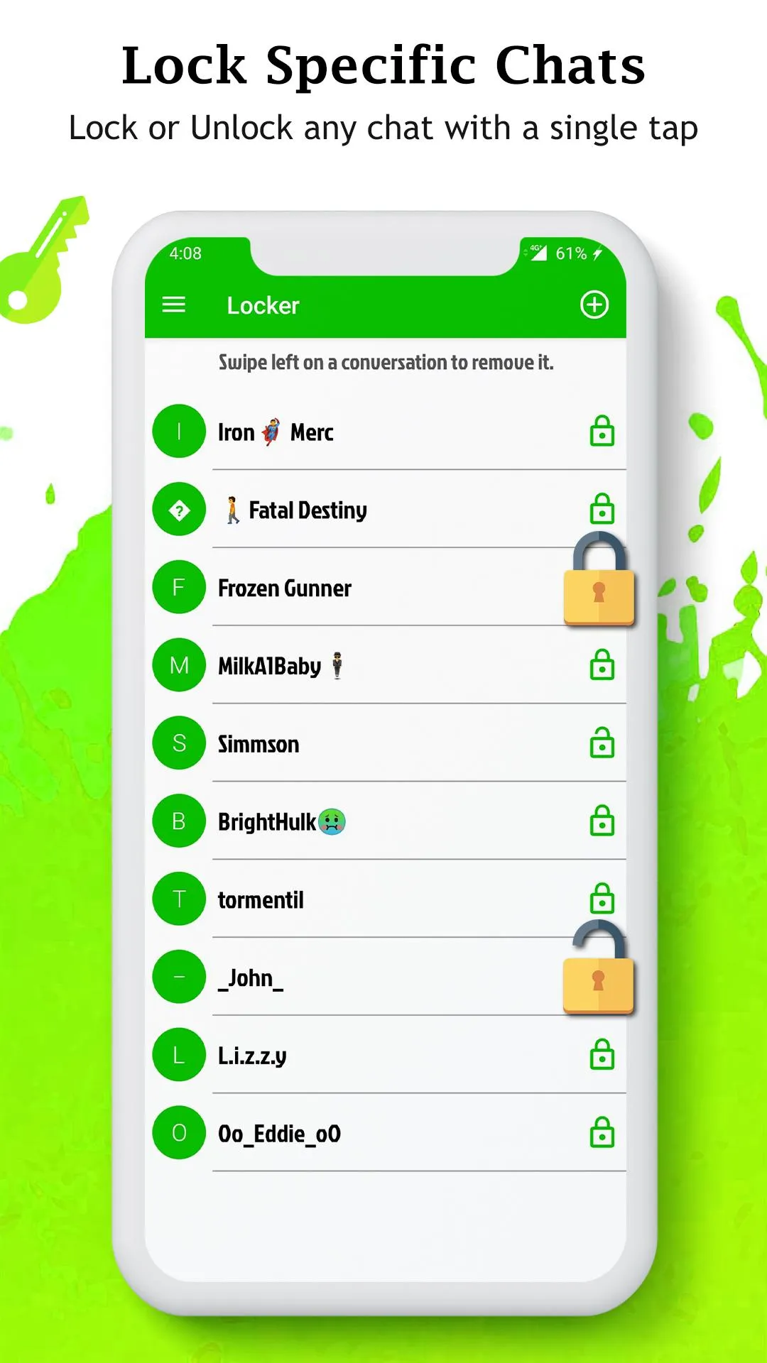 Chat Locker For Line, LineLock | Indus Appstore | Screenshot