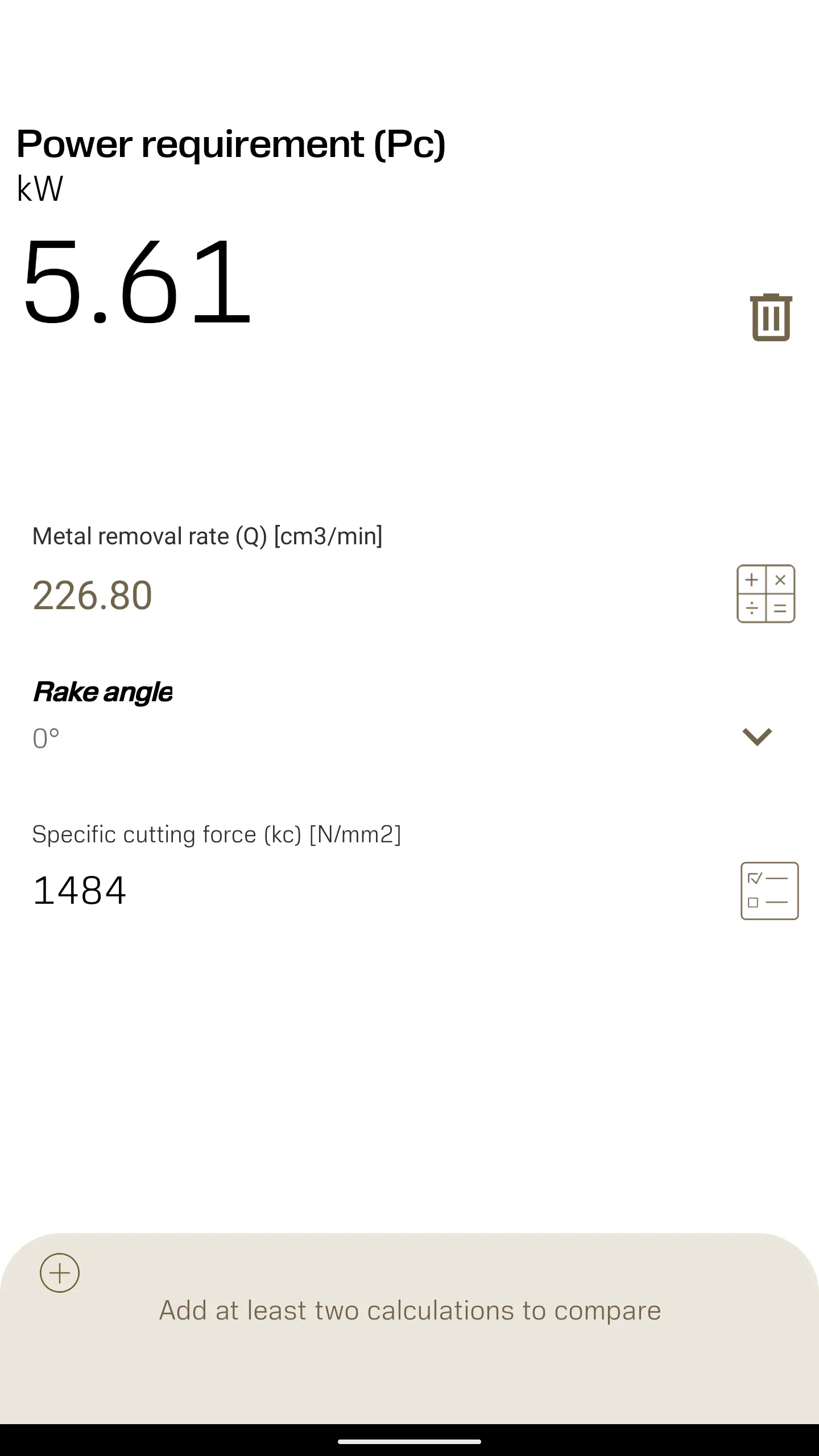 Machining Calculator | Indus Appstore | Screenshot