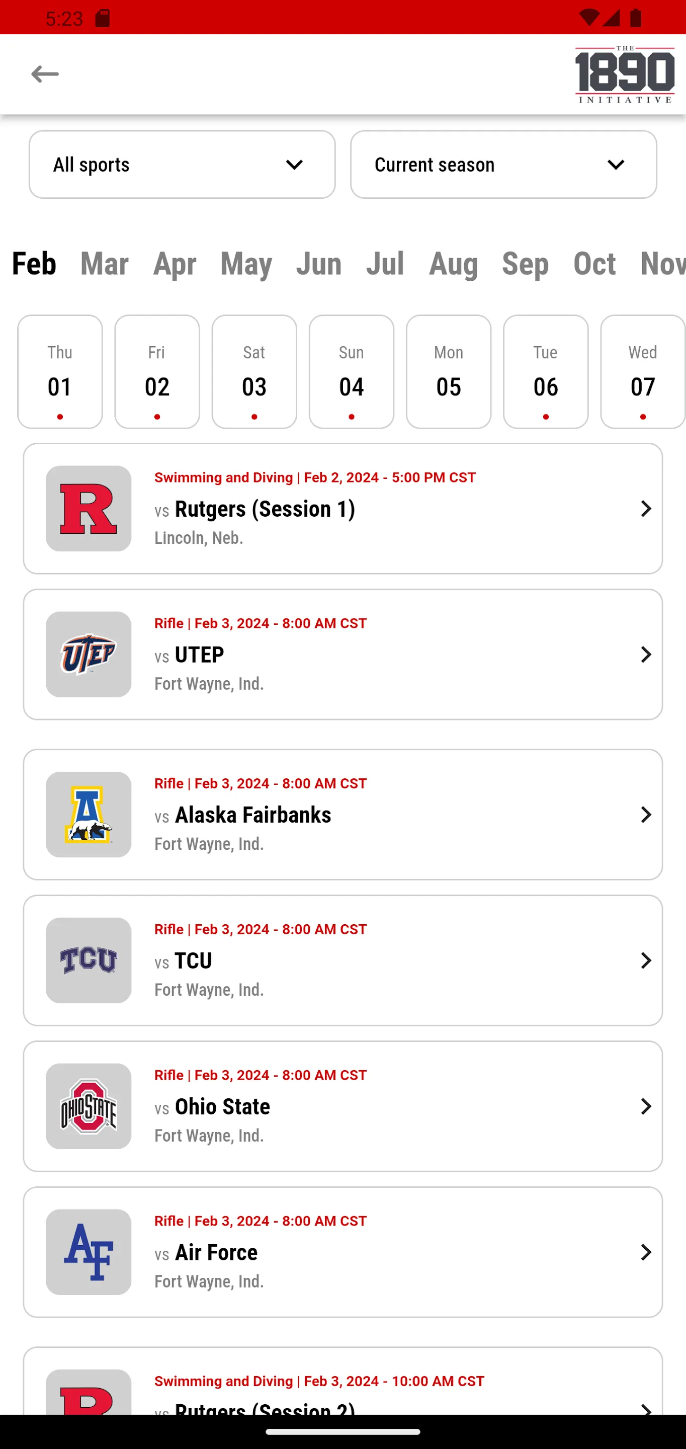 Nebraska Huskers | Indus Appstore | Screenshot