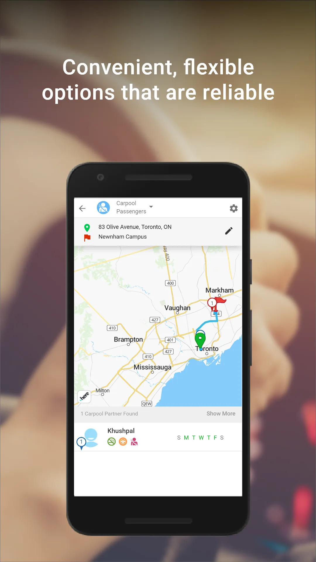 Seneca Rideshare | Indus Appstore | Screenshot