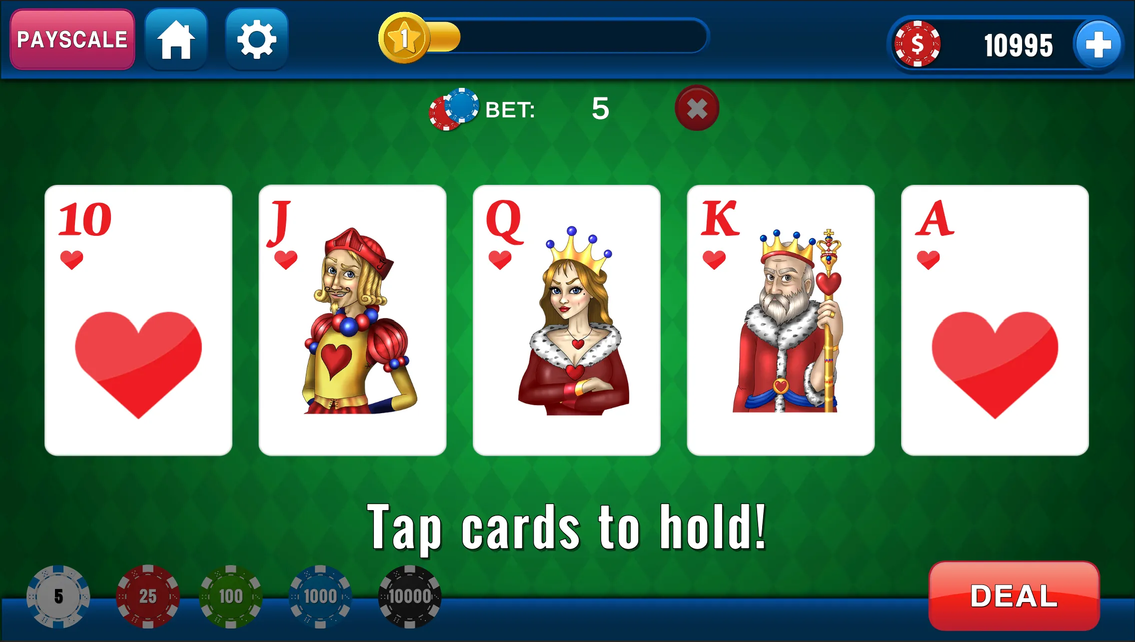 Casino Video Poker-Deuces Wild | Indus Appstore | Screenshot