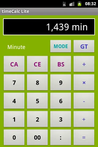 timeCalc Lite | Indus Appstore | Screenshot