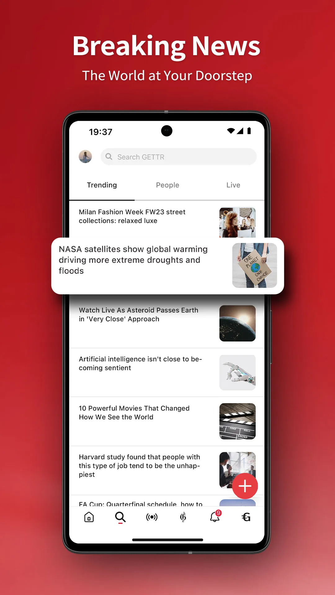 GETTR | Indus Appstore | Screenshot