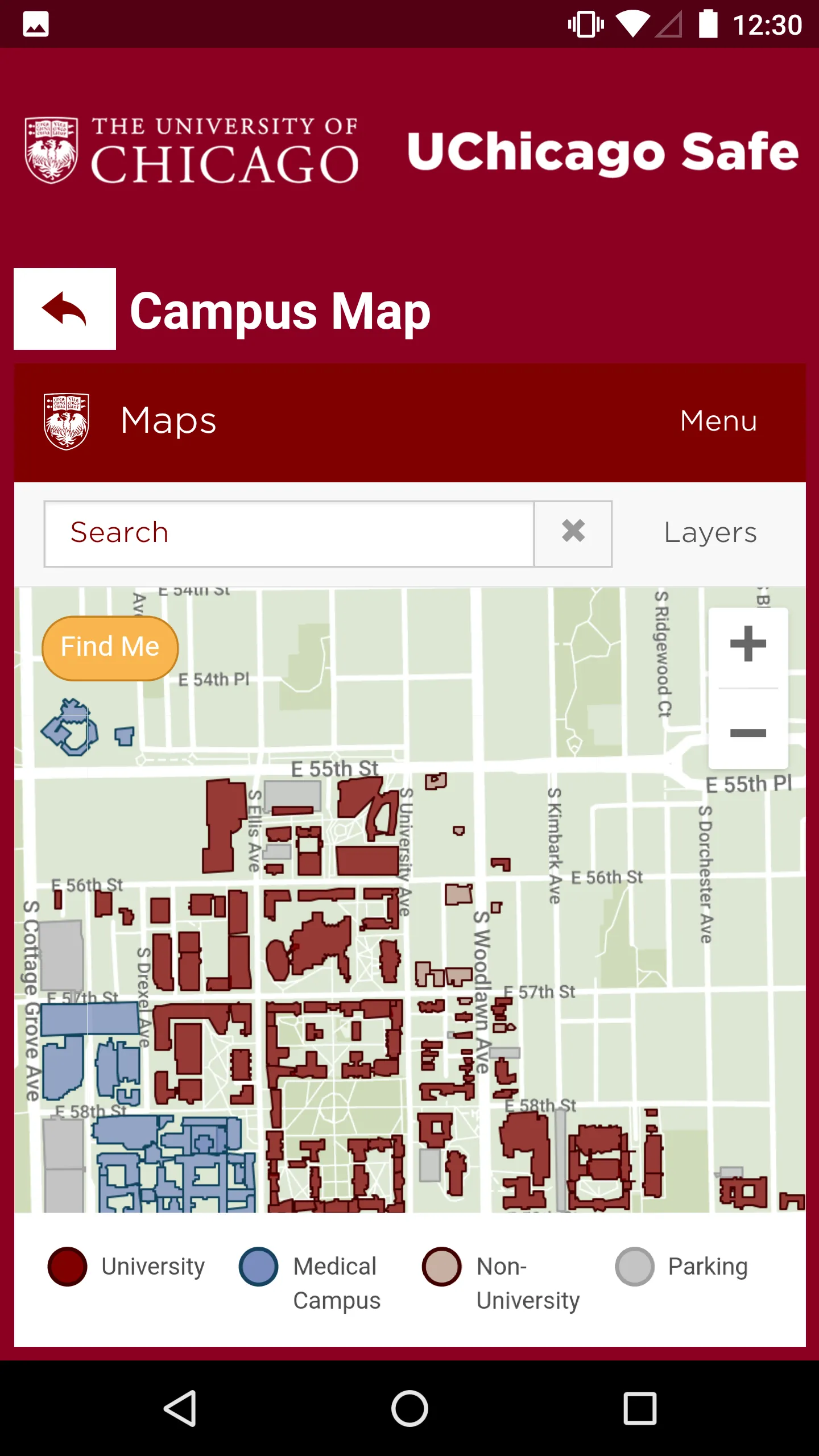 UChicago Safe | Indus Appstore | Screenshot