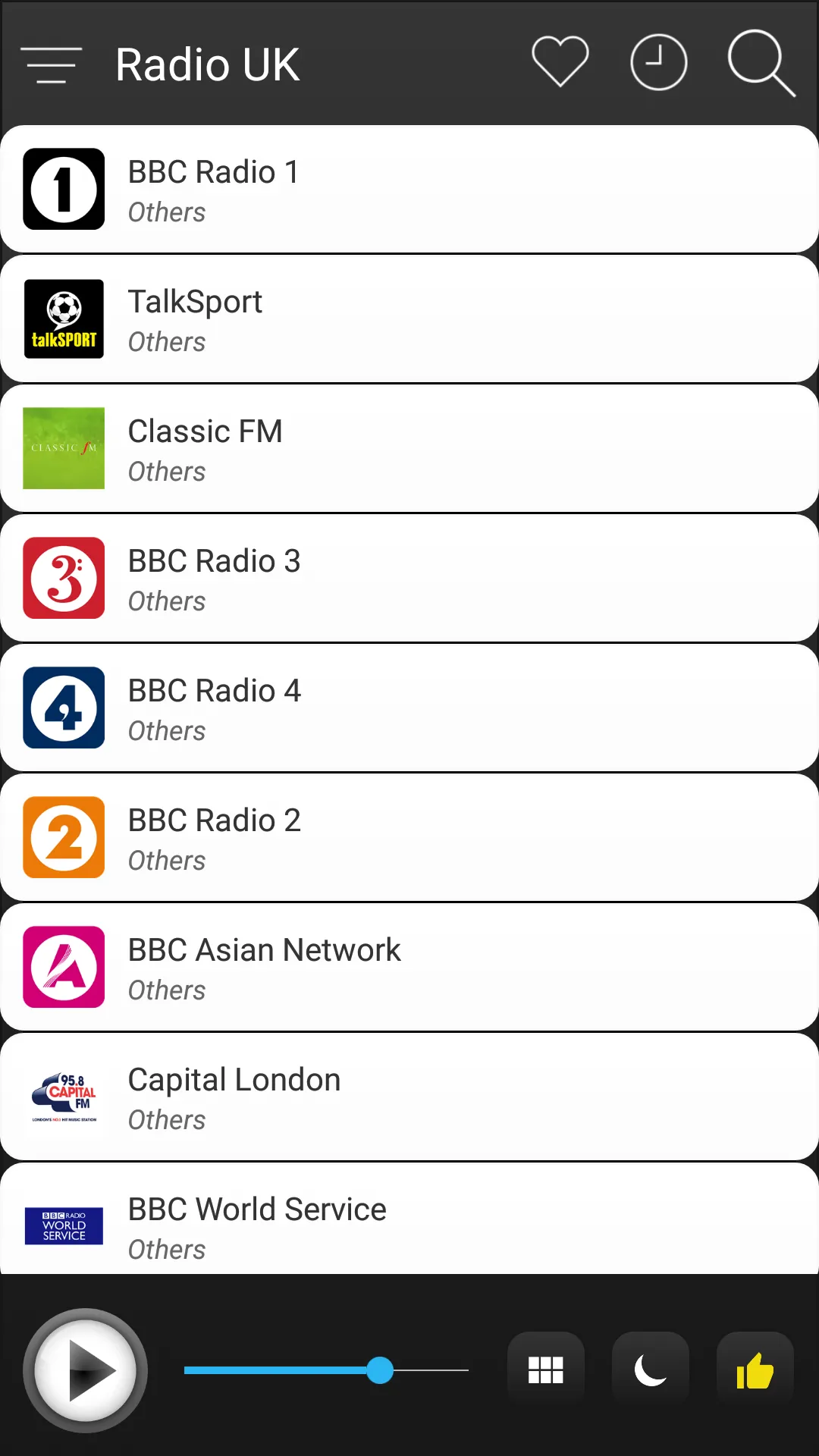 UK Radio - English FM AM Music | Indus Appstore | Screenshot