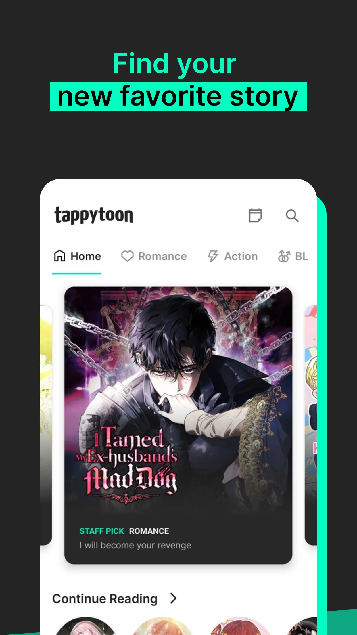 Tappytoon Manhwa & Novels | Indus Appstore | Screenshot