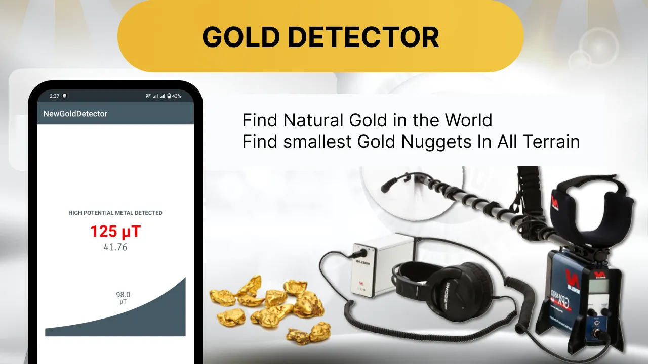 Gold Detector & Gold Tracker | Indus Appstore | Screenshot