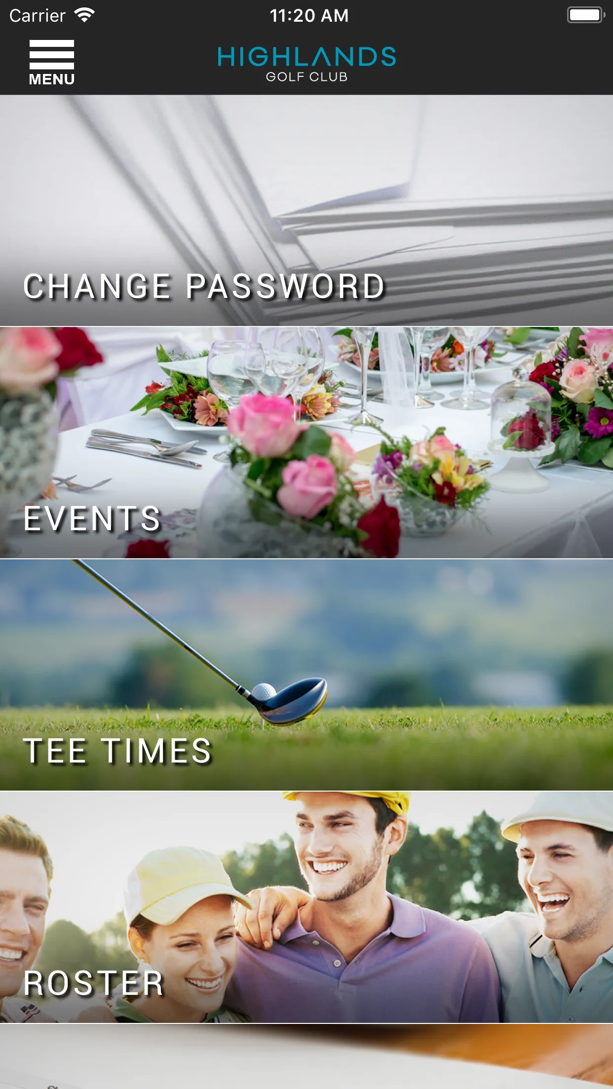 Highlands Golf Club | Indus Appstore | Screenshot