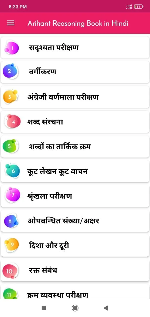 Arihant  Reasoning Book  Hindi | Indus Appstore | Screenshot