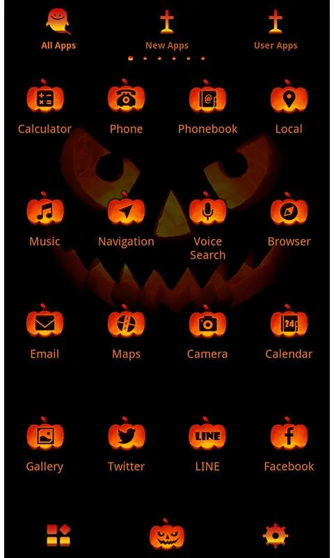 Funny Theme-Jack O' Lantern- | Indus Appstore | Screenshot