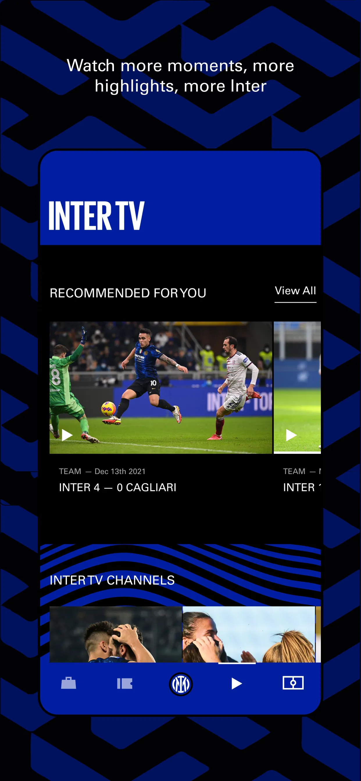 Inter Official App | Indus Appstore | Screenshot