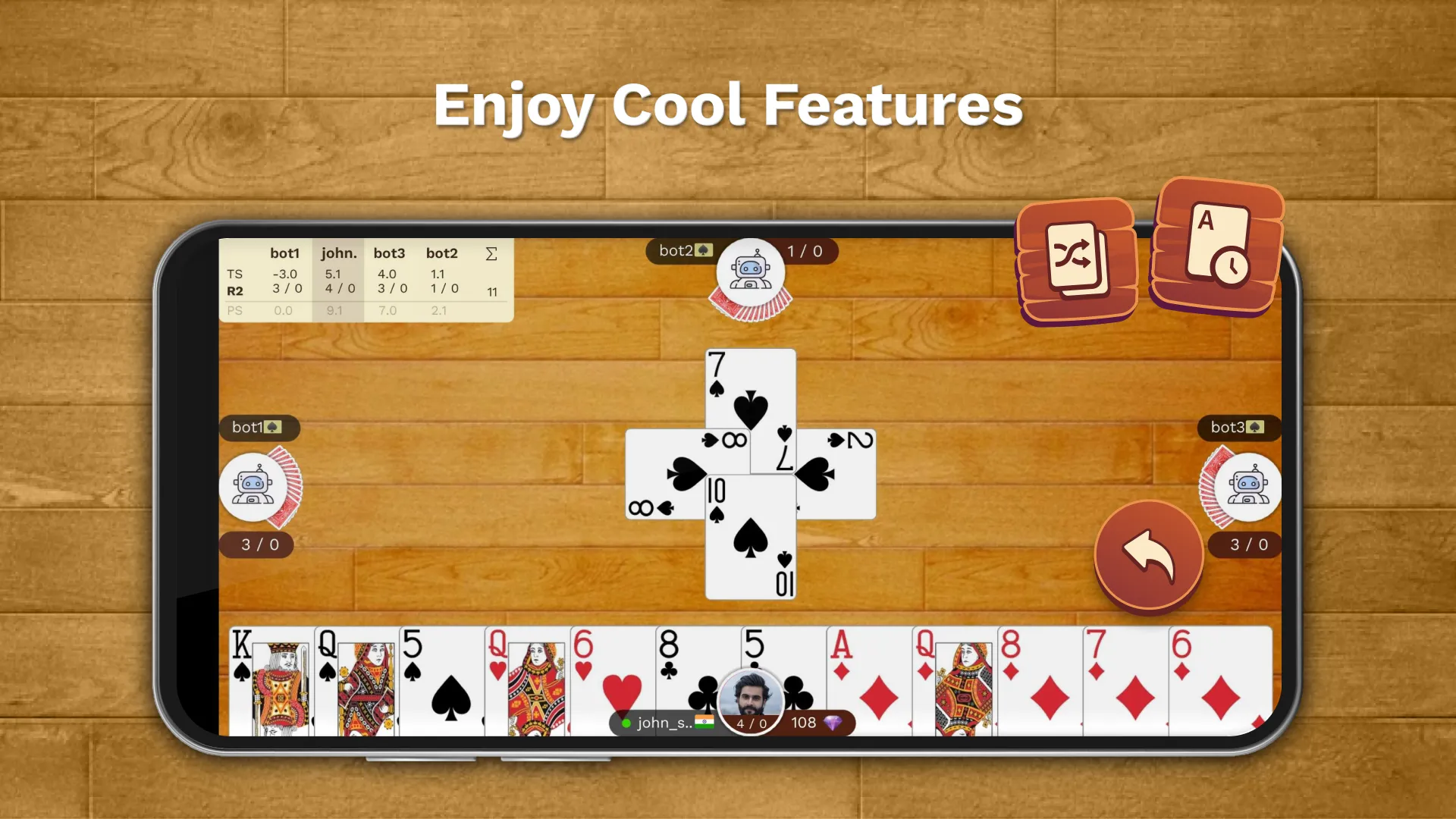 Callbreak.com - Card game | Indus Appstore | Screenshot