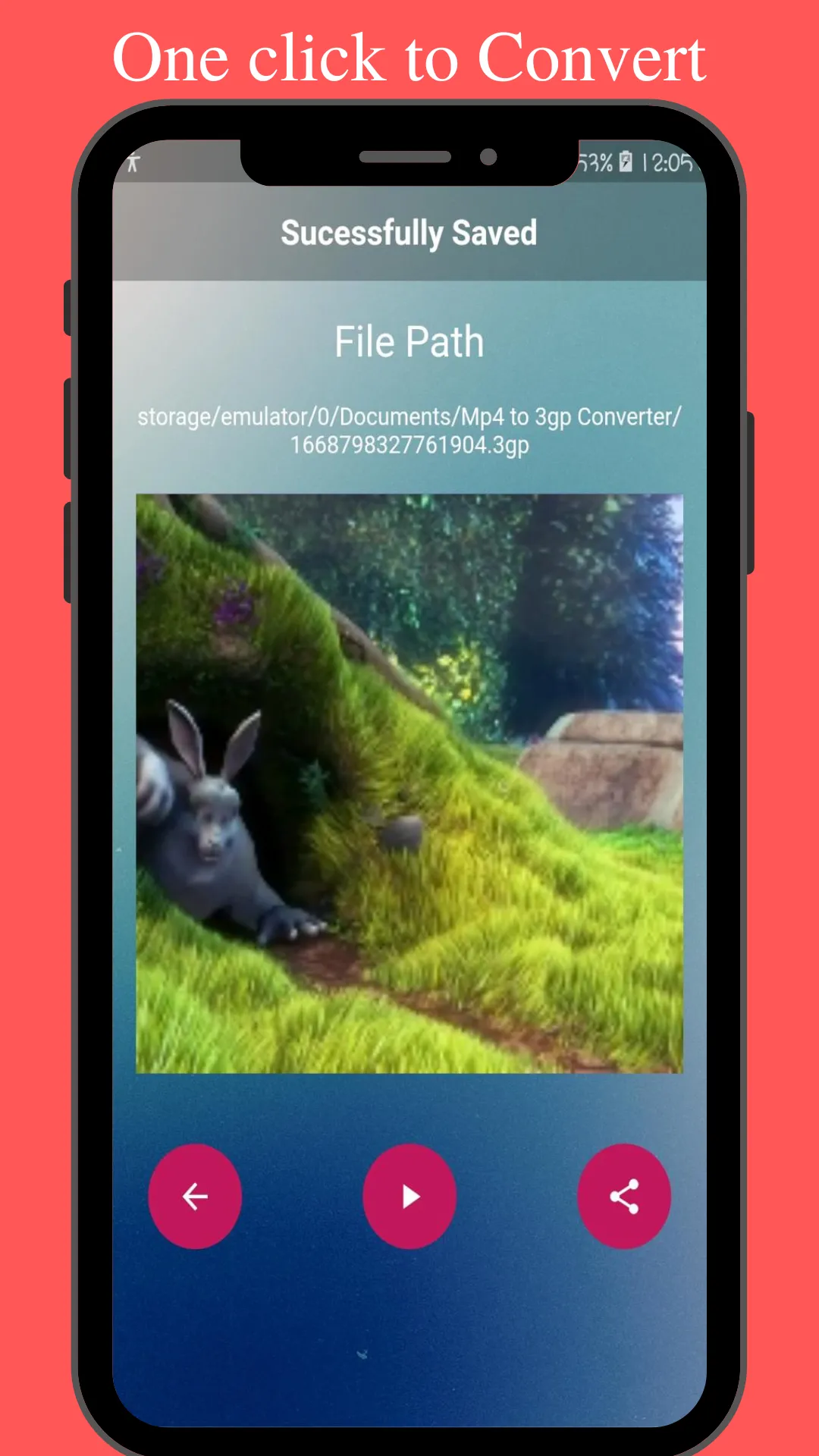 Mp4 to 3gp Converter | Indus Appstore | Screenshot